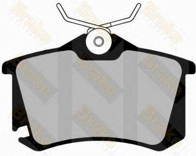 BRAKE ENGINEERING pa1475 -  Комплект тормозных колодок, дисковый тормоз